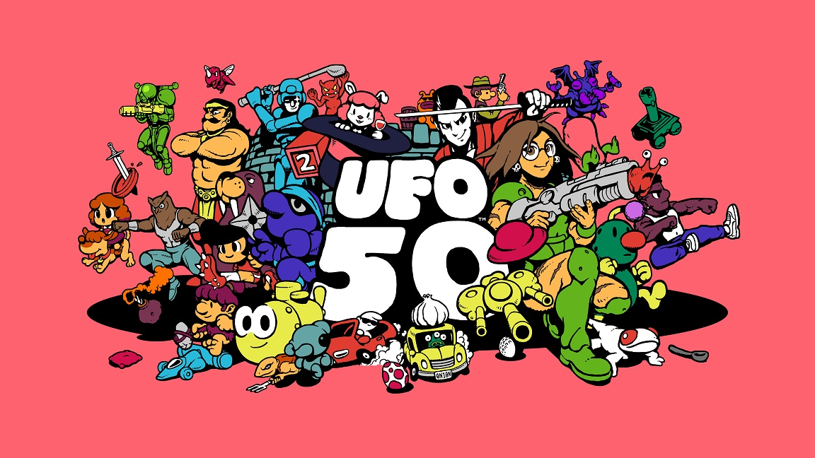 UFO 50 splash art